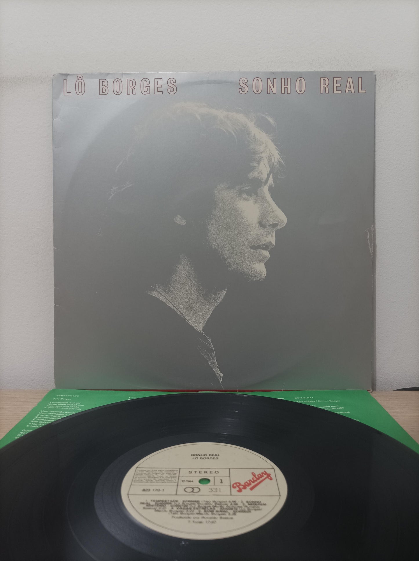 Disco Vinil Sonho Real Lo Borges Com Encarte A