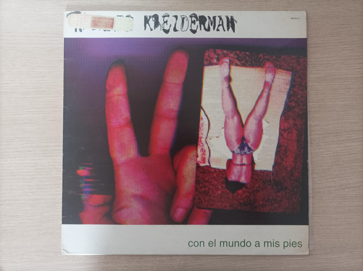 Lp Vinil Kleiderman Con El Mundo A Mis Pies Com Encarte