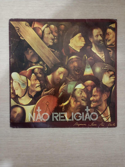 Lp Vinil Não Religião Pegaram Jesus Pra Cristo Com Encarte