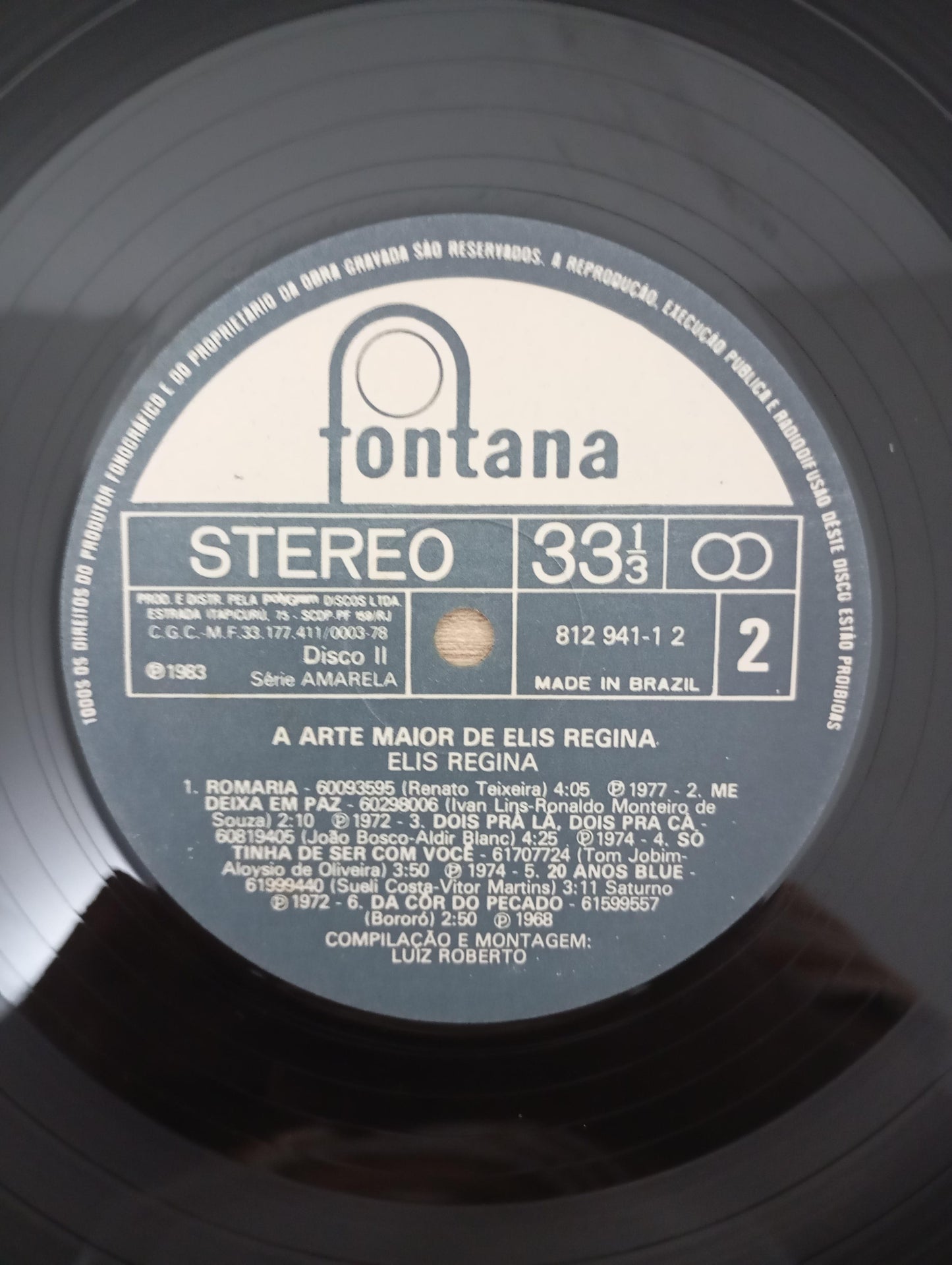 Lp Vinil Elis Regina A Arte Maior De Elis Regina Duplo