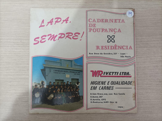 Vinil Compacto Lapa, Sempre Luar da Lapa