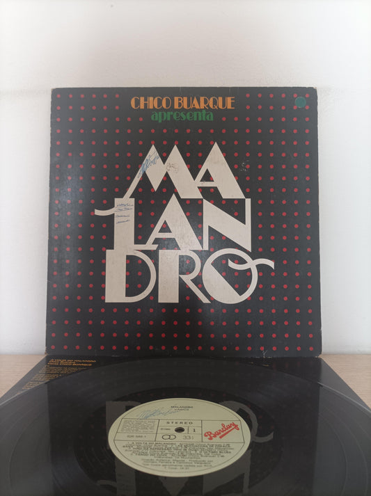 Lp Vinil Chico Buarque Apresenta Malandro Com Encarte