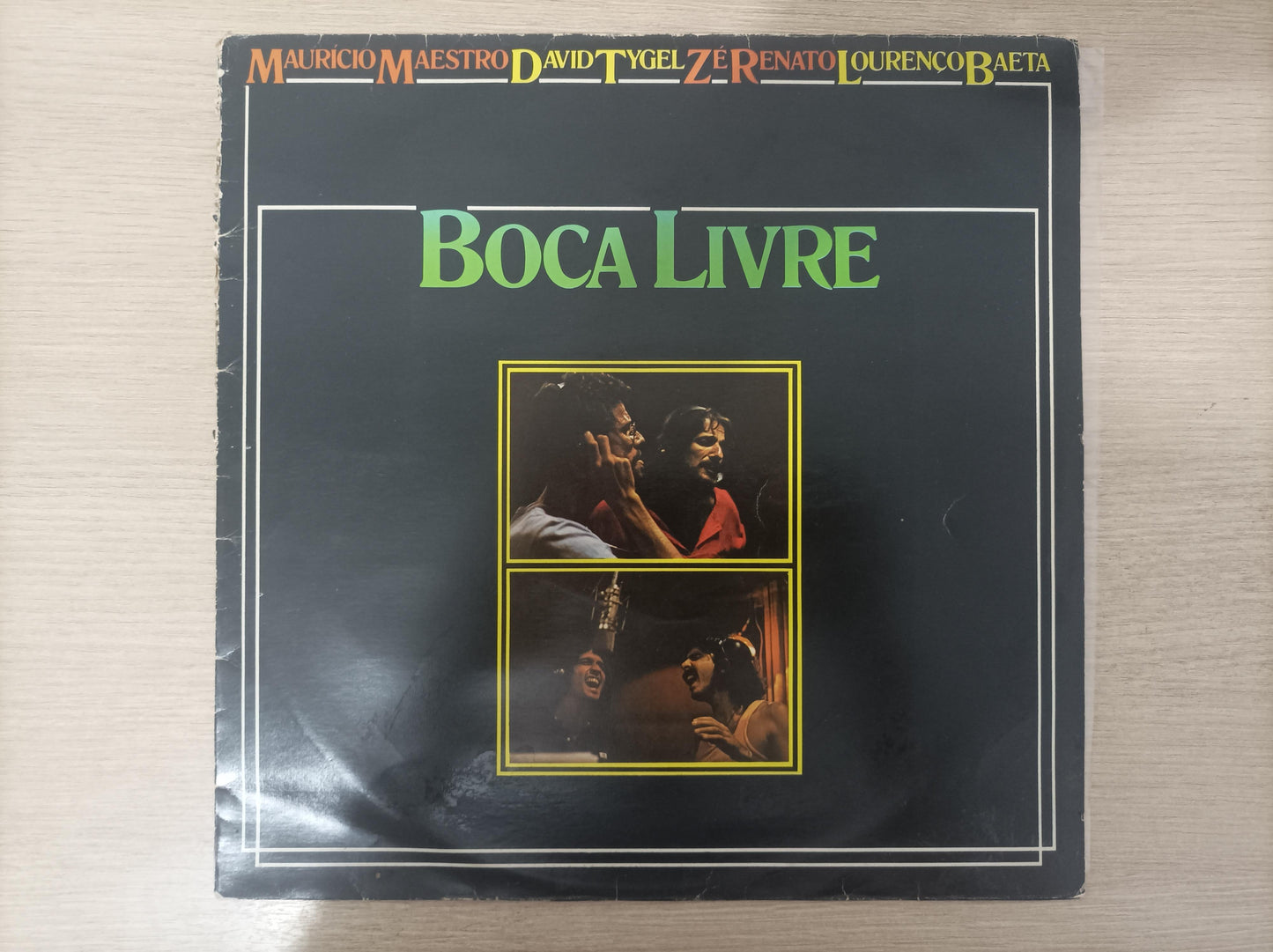 Lp Vinil Boca Livre 1983 Com Encarte