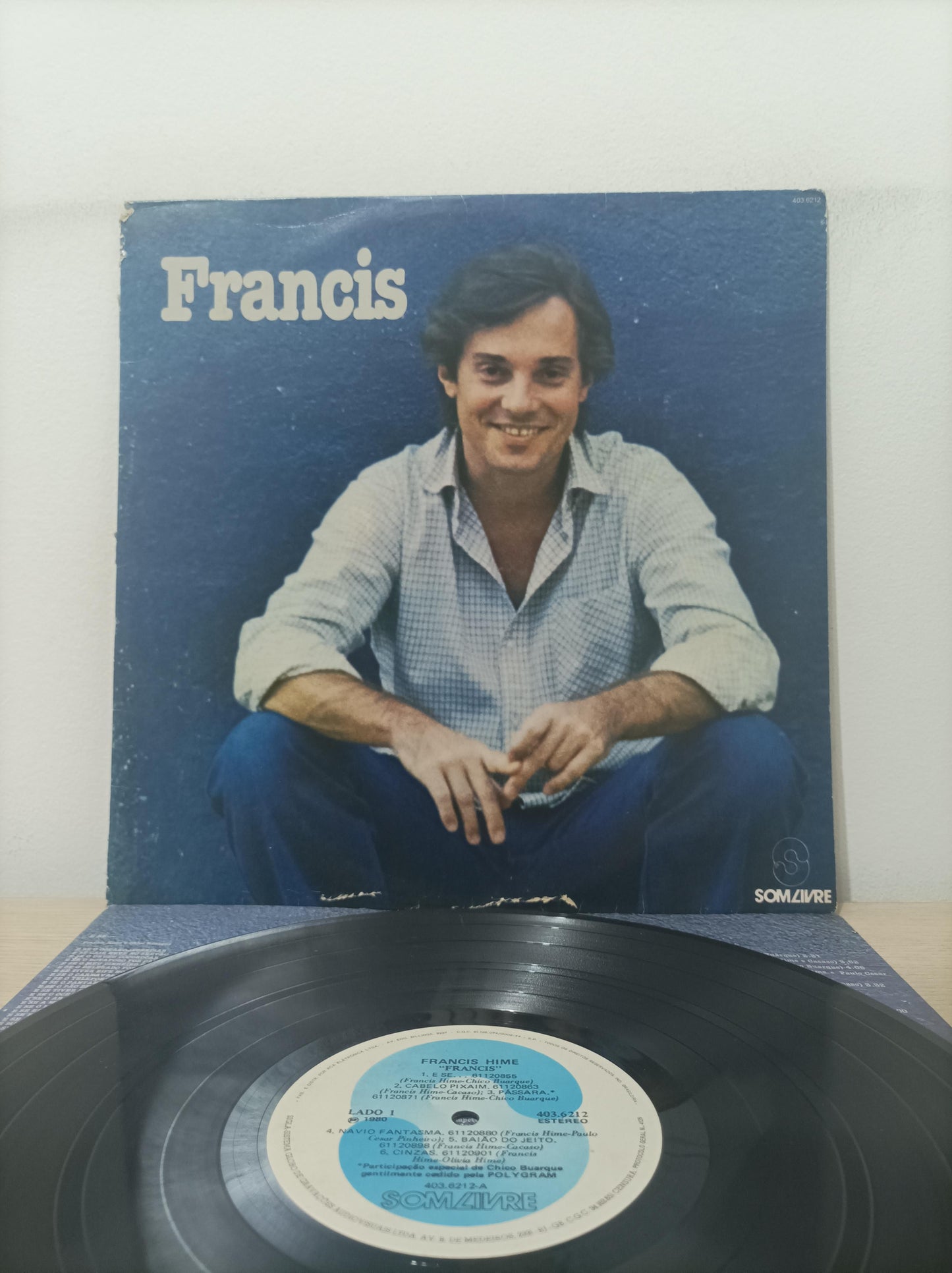 Lp Vinil Francis Hime 1980 Com Encarte