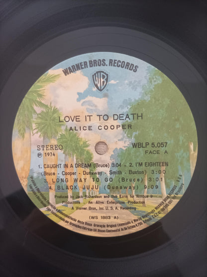 Lp Vinil Alice Cooper Love It To Death