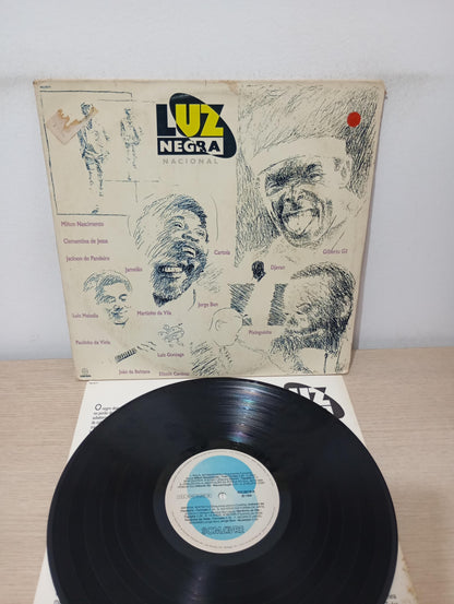 Disco Vinil Nacional Luz Negra Com Encarte A