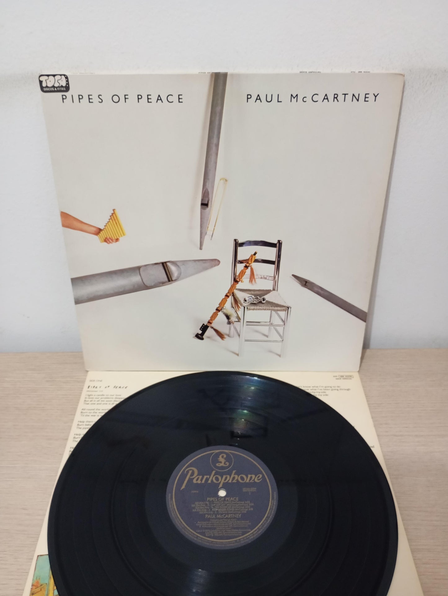 Lp Vinil Paul McCartney Pipes Of Peace Capa Dupla C Encarte