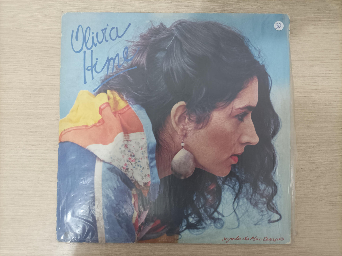 Lp Vinil Olivia Hime Segredo Do Meu Coração Com Encarte