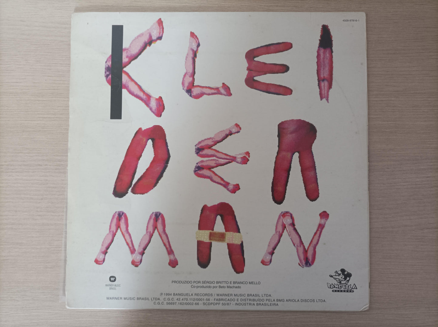 Lp Vinil Kleiderman Con El Mundo A Mis Pies Com Encarte