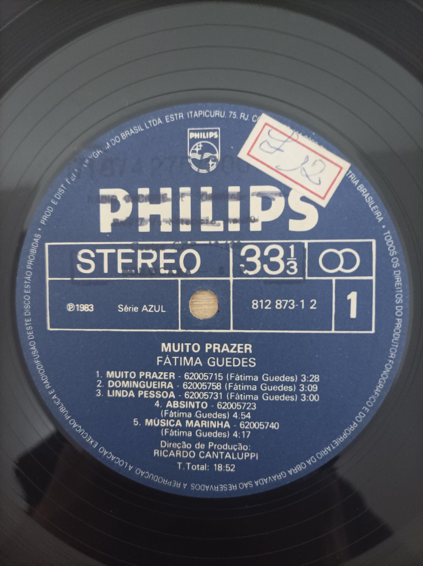 Lp Vinil Fátima Guedes Muito Prazer