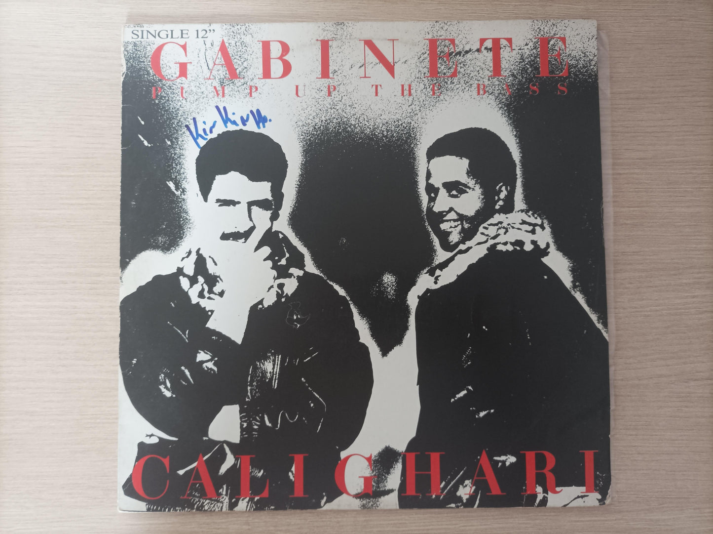 Lp Vinil Gabinete Calighari Pump Up The Bass