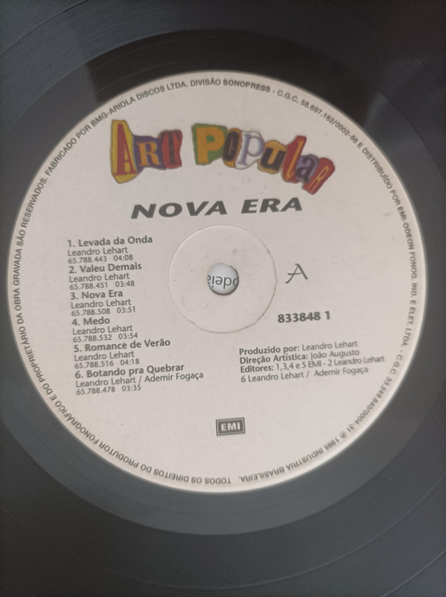 Lp Vinil Art Popular Nova Era Com Encarte