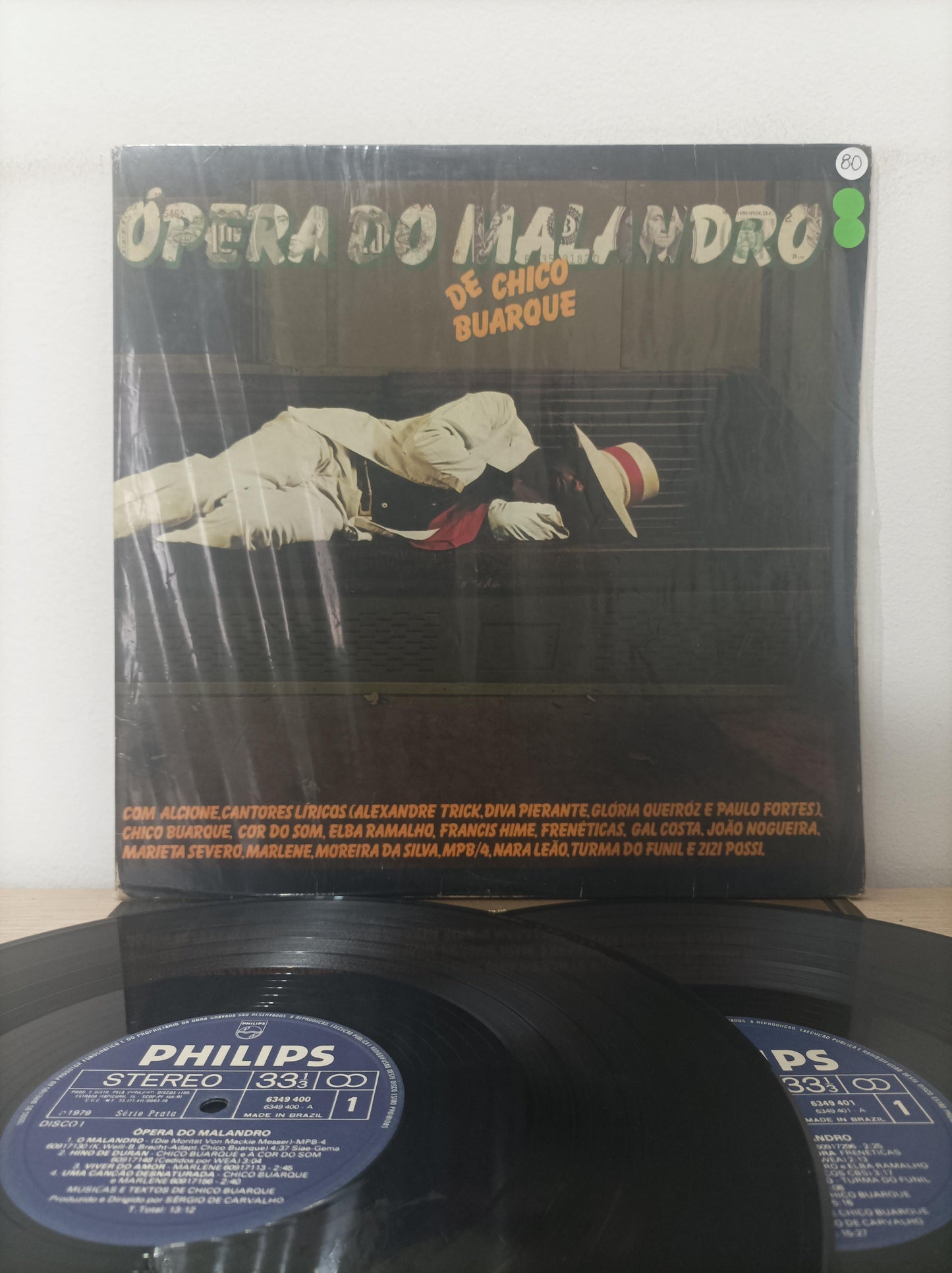 Lp Disco Vinil Ópera Malandro B Chico Buarque Duplo Encartes