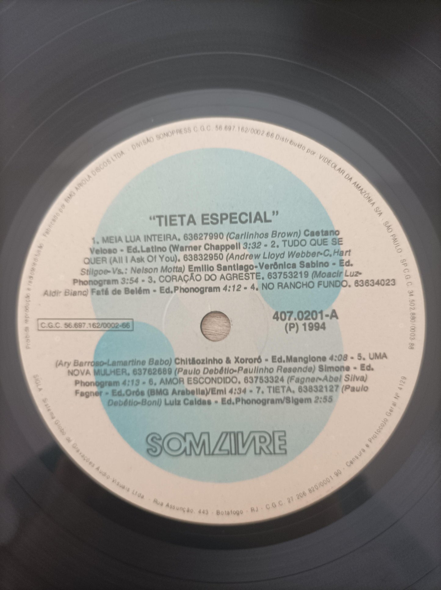 Lp Vinil Tieta Especial