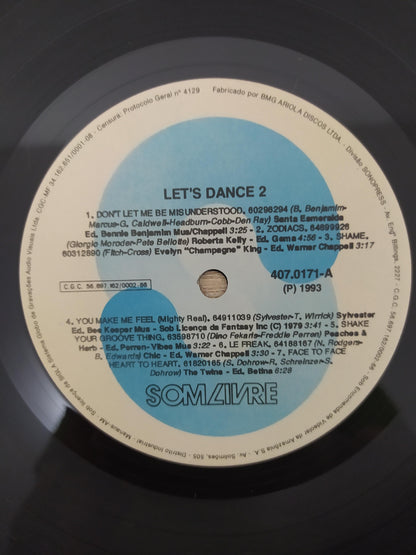 Lp Vinil Disco Let's Dance 2