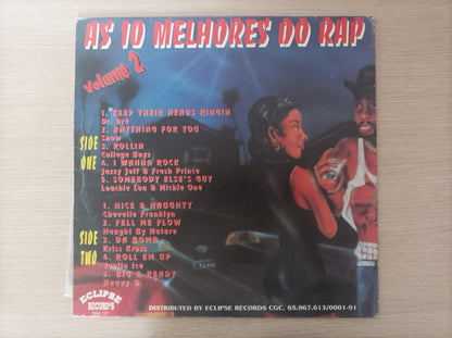 Lp Vinil As 10 Melhores do Rap Vol. 2