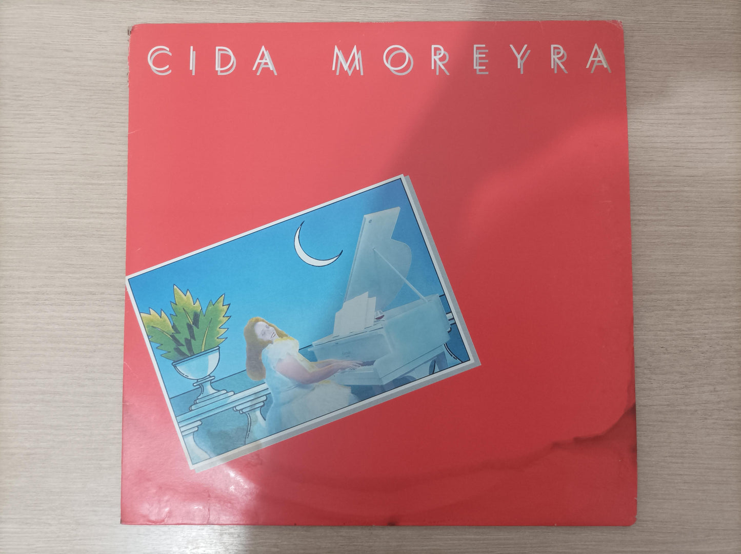 Lp Vinil Cida Moreyra 1986 Com Encarte