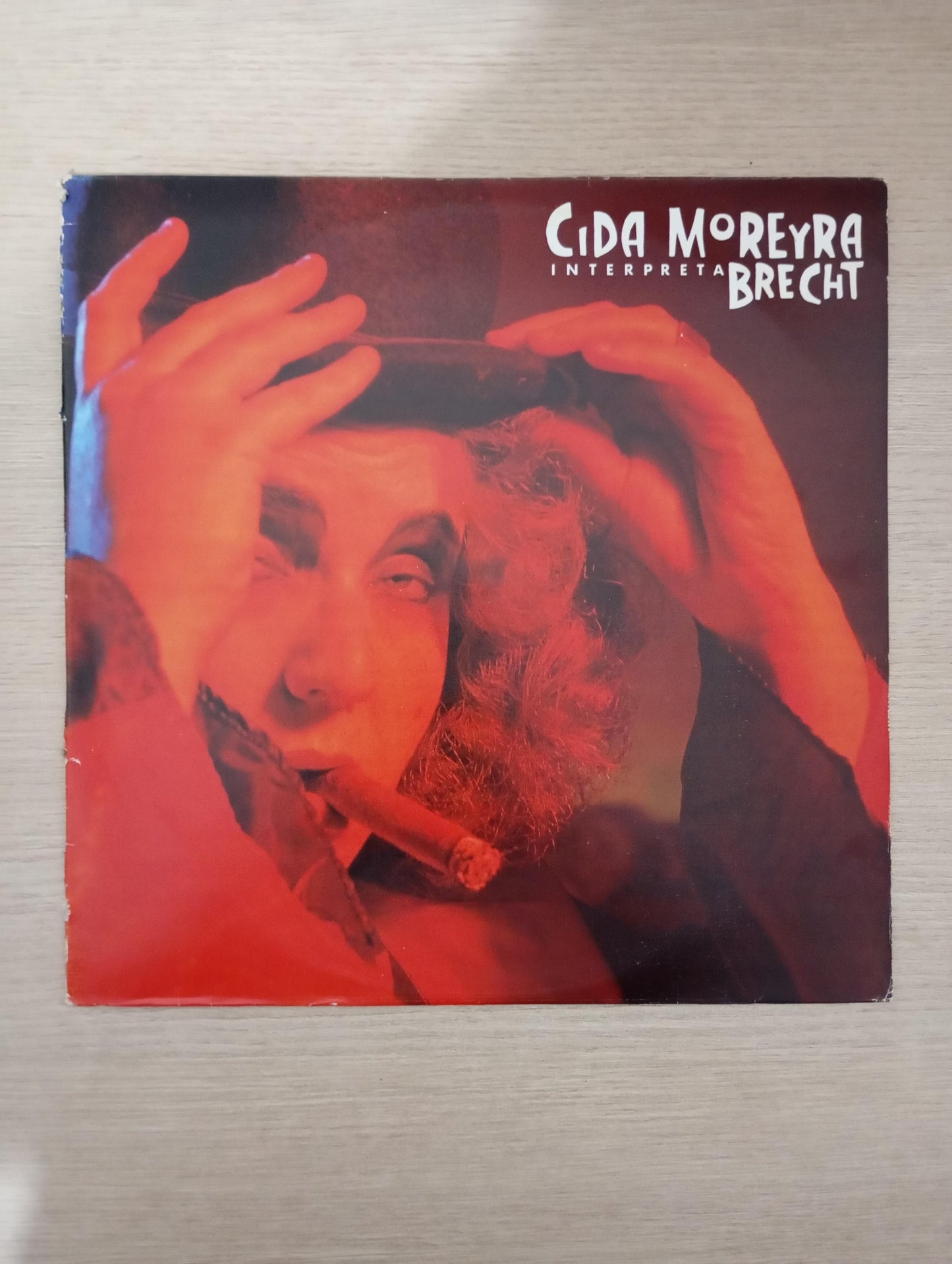 Lp Vinil Cida Moreira Interpreta Brecht Com Encarte