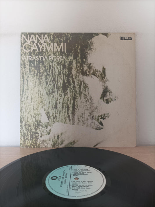 Lp Vinil Nana Caymmi Atras Da Porta