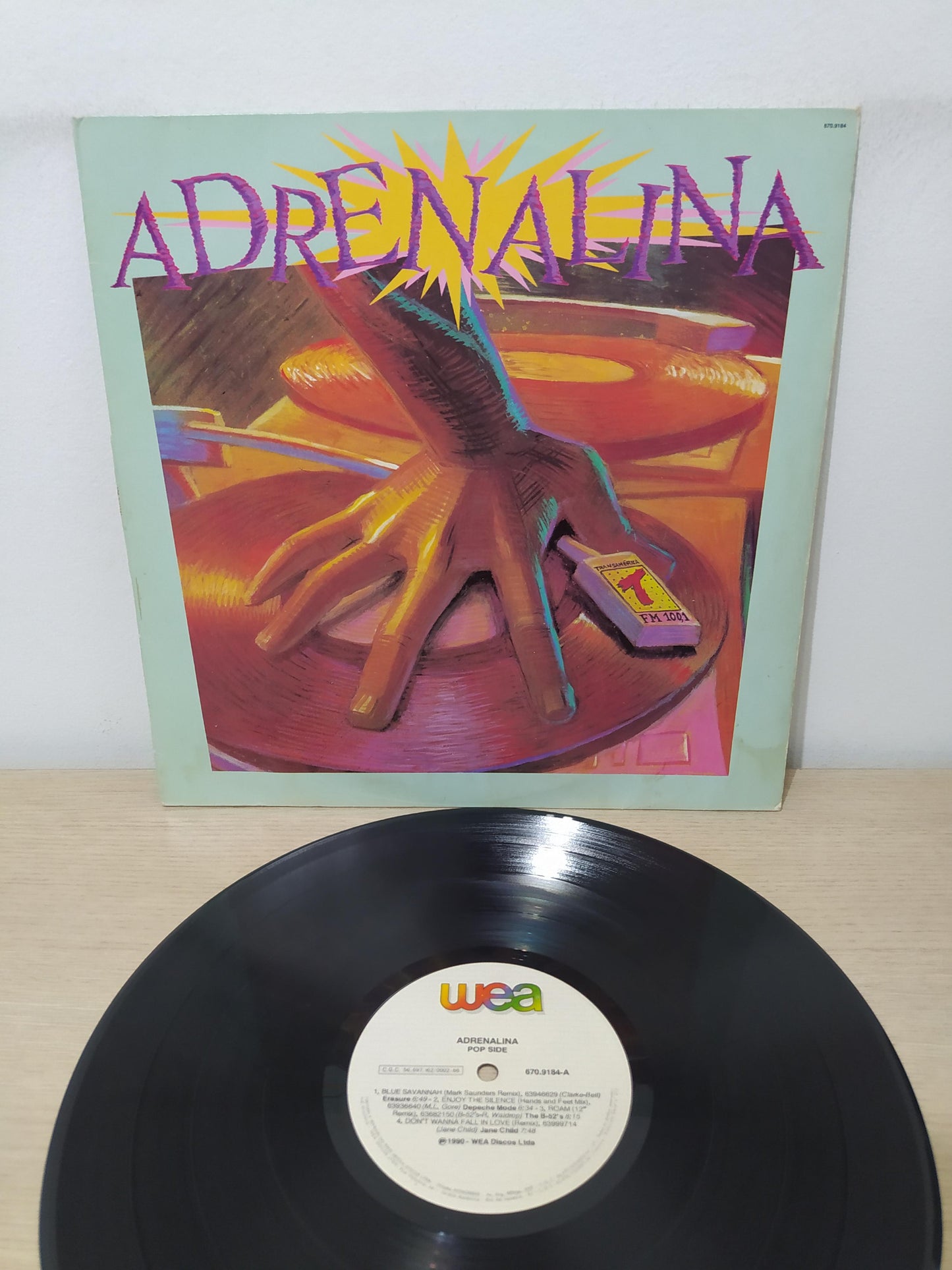 Disco Vinil Adrenalina Disco A