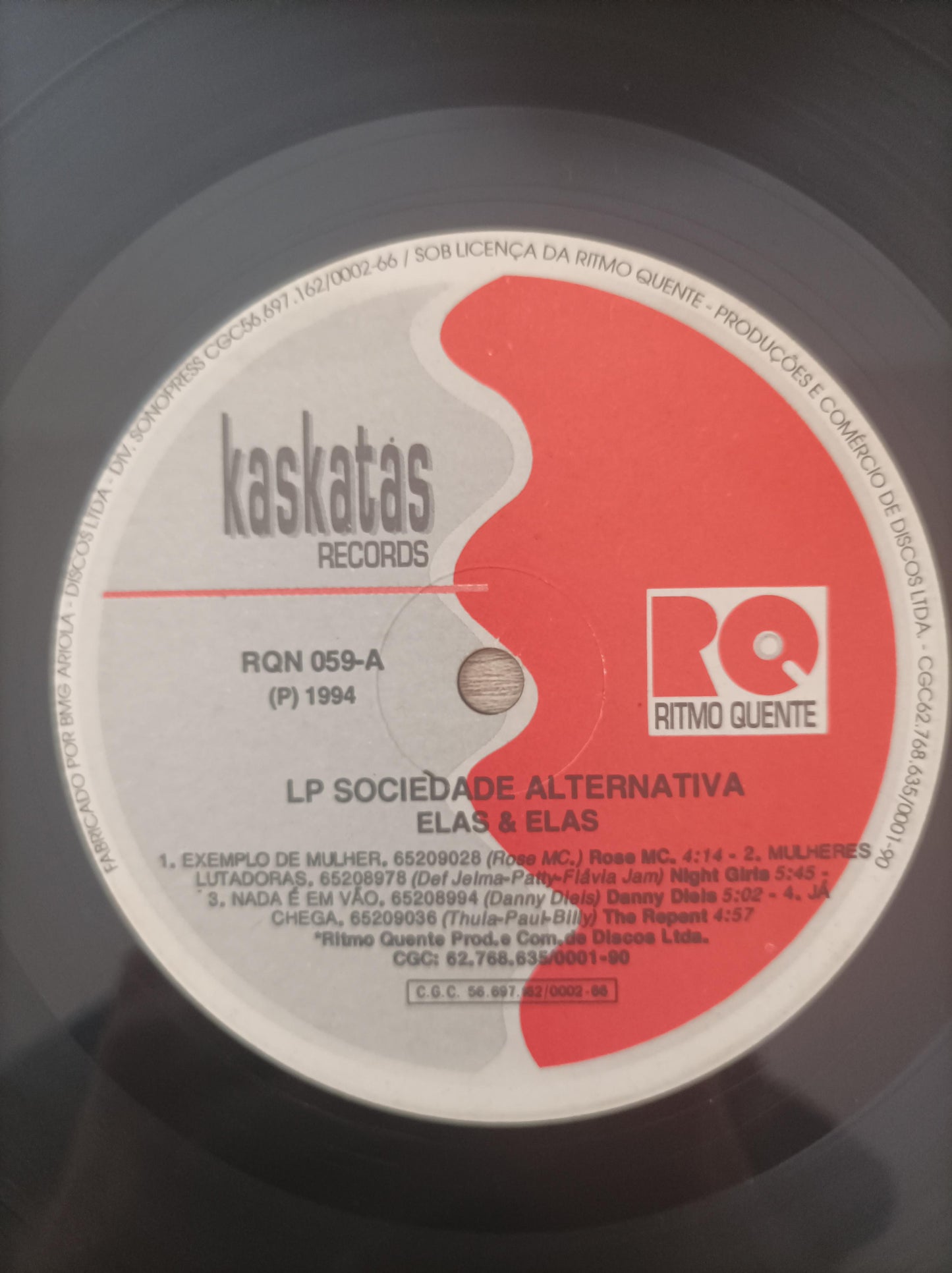 Lp Vinil Sociedade Alternativa Elas por Elas