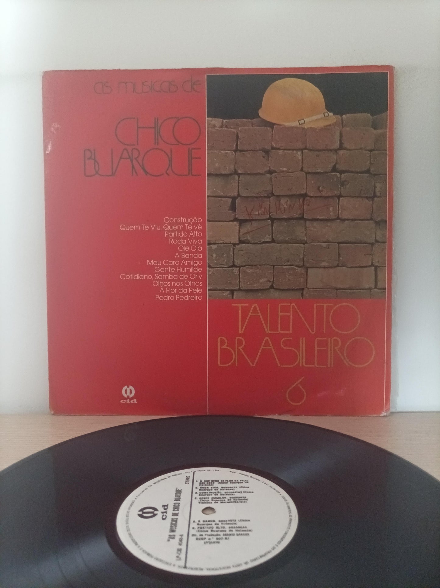 Lp Vinil Chico Buarque As Músicas de Talento Brasileiro 6