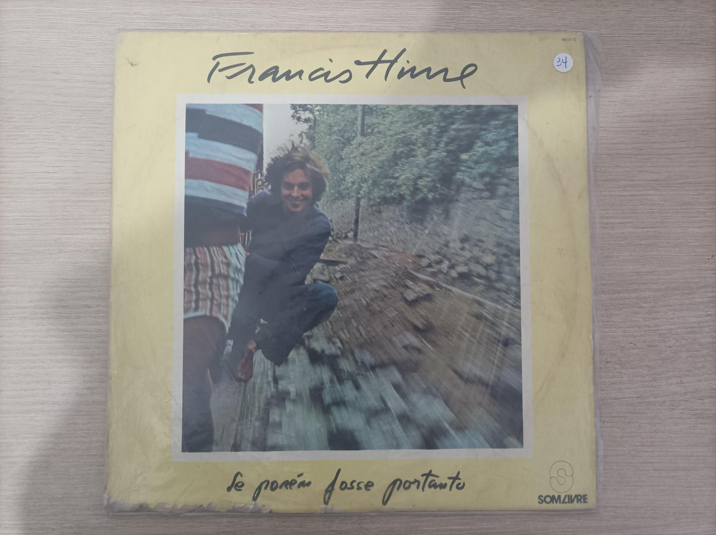 Lp Vinil Francis Hime Se Porém Fosse Portanto Com Encarte