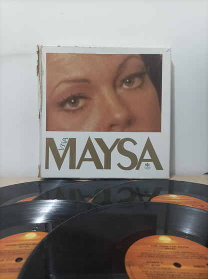 Lp Vinil Maysa Matarazzo Viva Maysa Quíntuplo Com Encarte