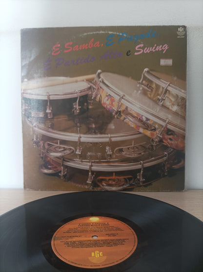 Lp Vinil É Samba É Pagode, É Partido Alto e Swing