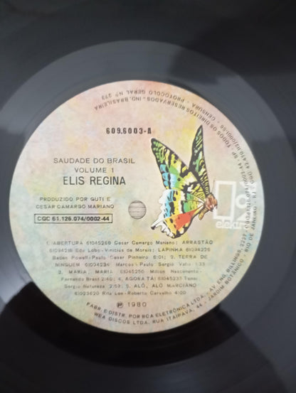 Lp Vinil Elis Regina Saudade Do Brasil (Vol. 1)