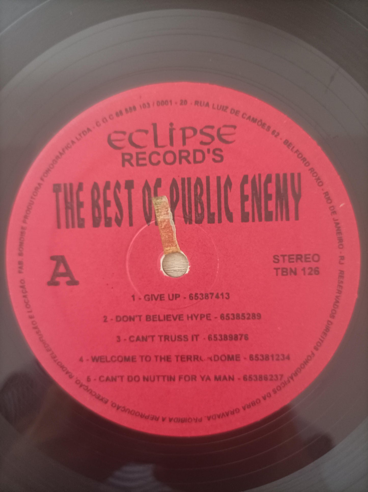 Lp Vinil Public Enemy The Best Of