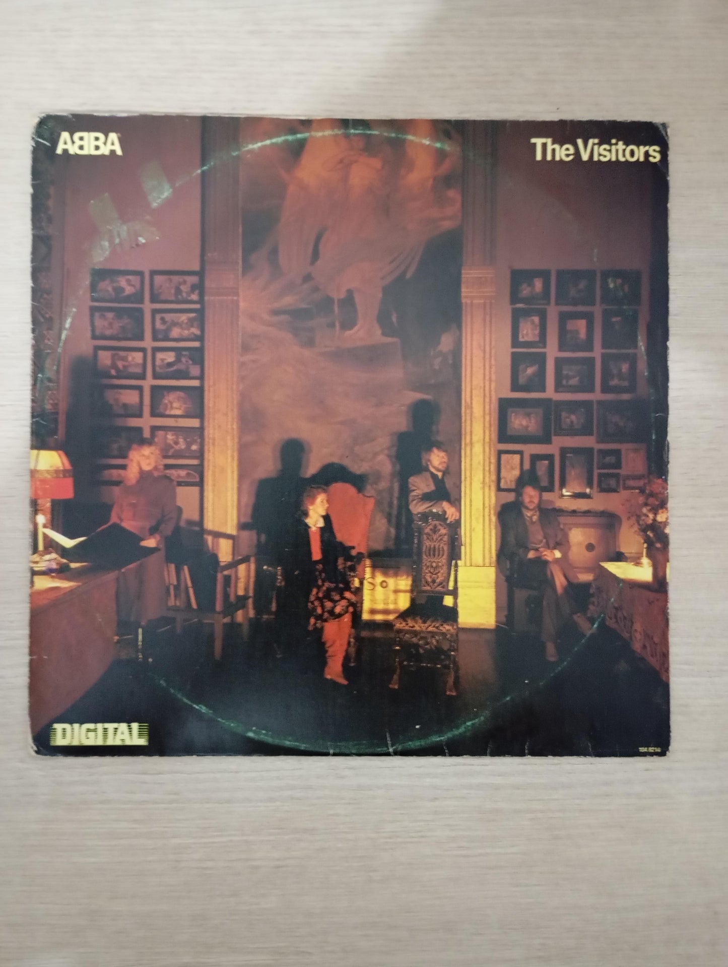 Lp Vinil ABBA The Visitors Com Encarte