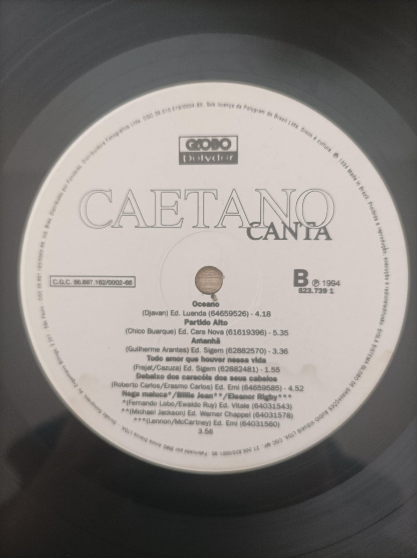 Lp Vinil Caetano Veloso Canta