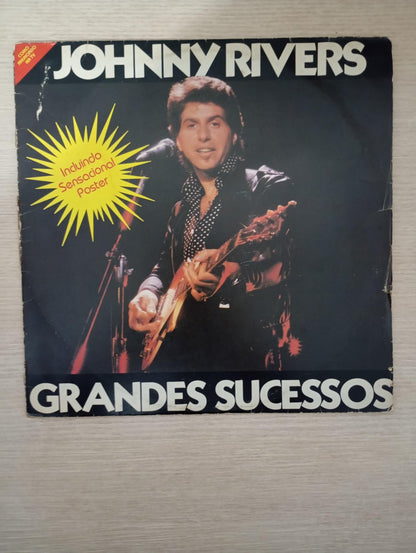 Lp Vinil Johnny Rivers Grandes Sucessos Com Encarte