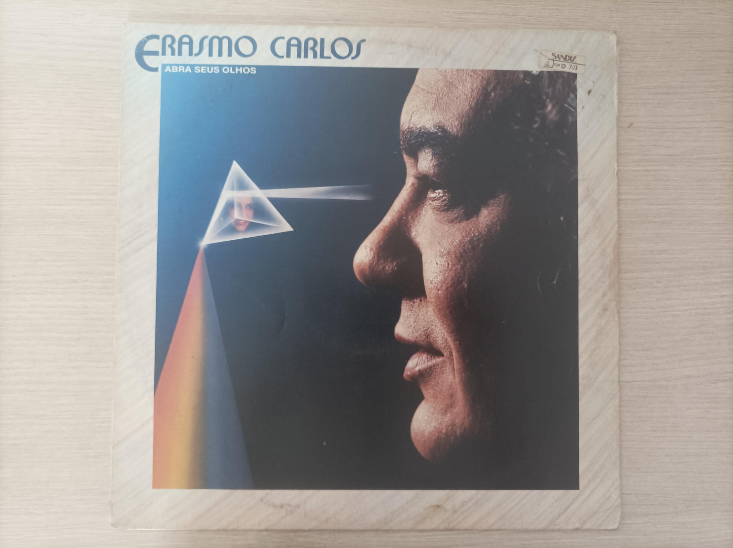 Lp Vinil Erasmo Carlos Abra Seus Olhos Com Encarte