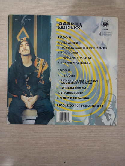 Lp Vinil Gabriel O Pensador 1993