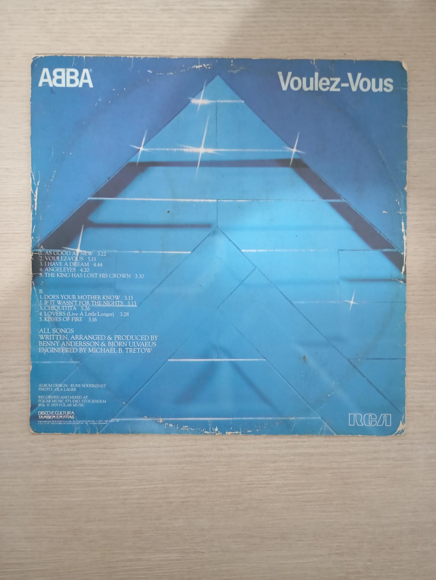 Disco Vinil Voulez-Vous ABBA A