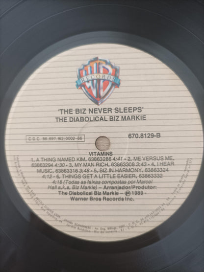 Lp Vinil Biz Markie The Biz Never Sleeps