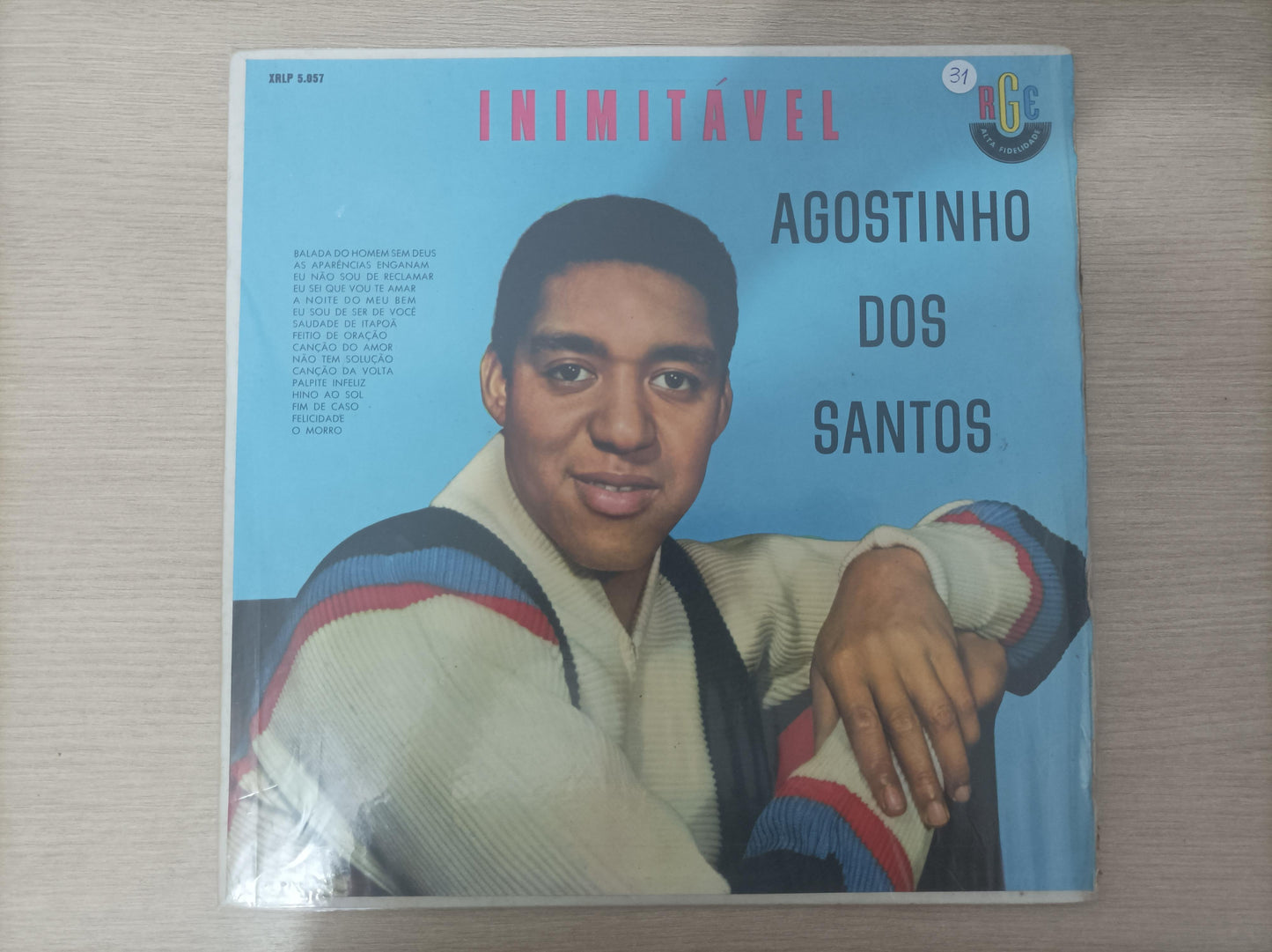 Lp Vinil Agostinho Dos Santos Inimitável