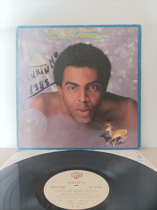 Lp Vinil Gilberto Gil Extra Capa Dupla Com Encarte