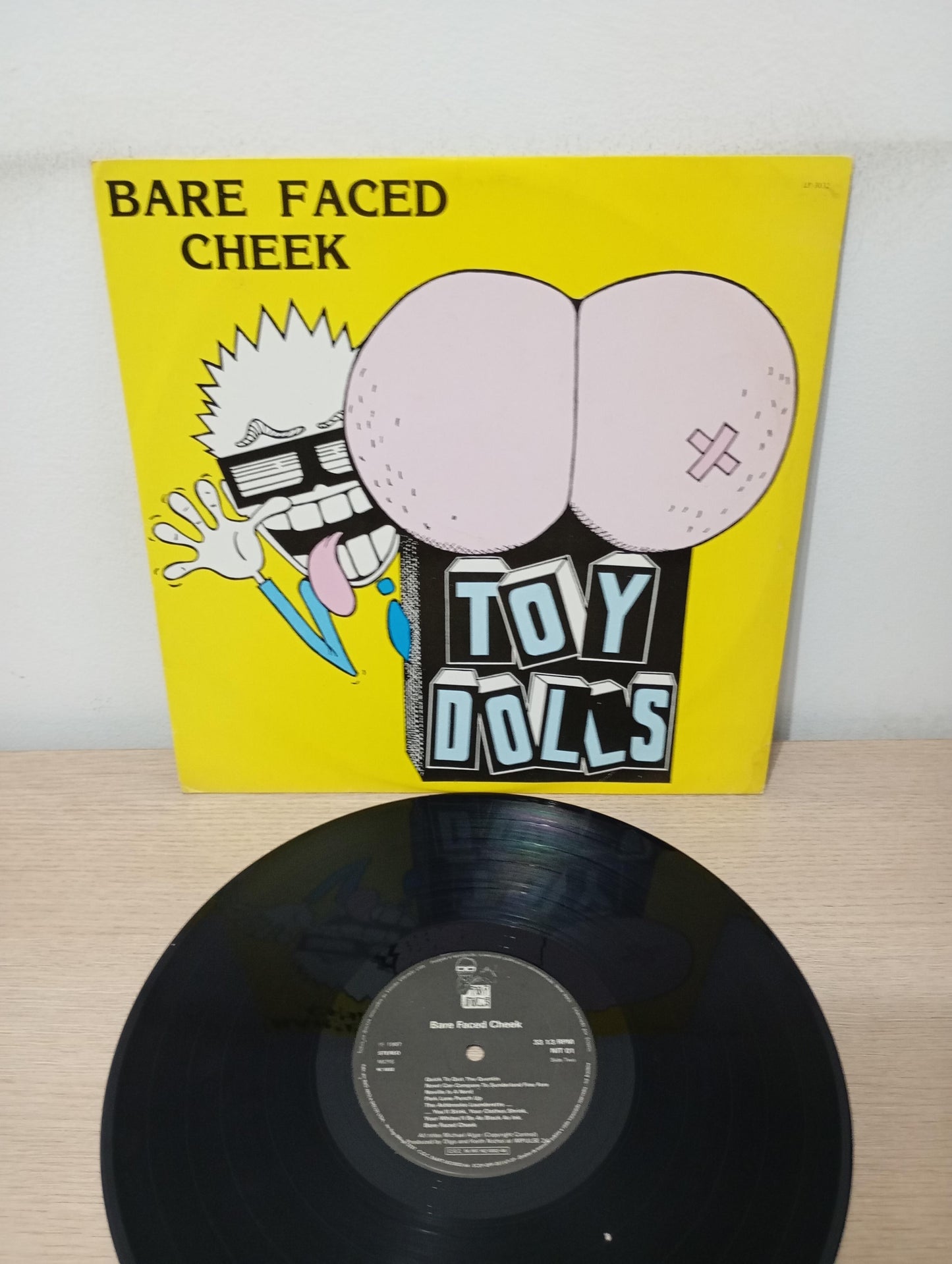 Lp Vinil Toy Dolls Bare Faced Cheek