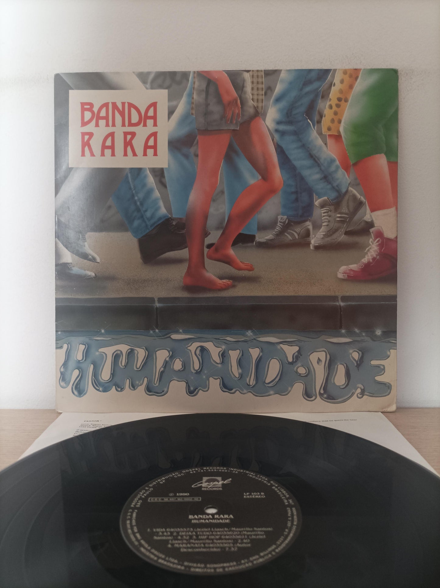 Lp Vinil Banda Rara Humanidade Com Encarte