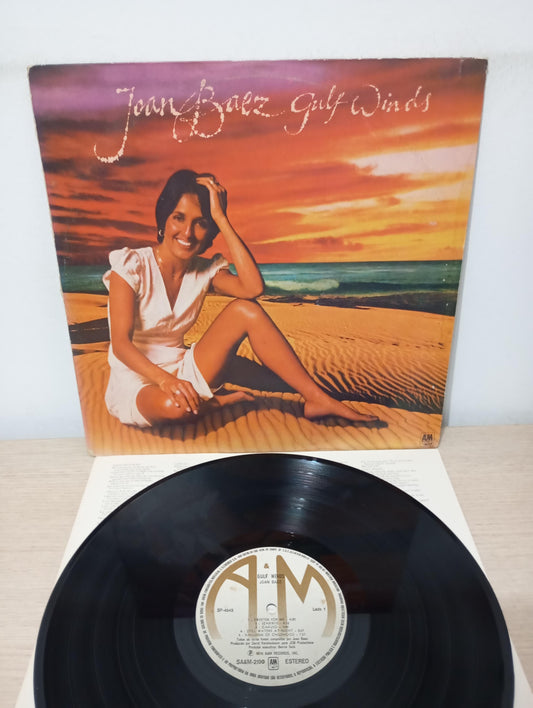 Lp Vinil Joan Baez Gulf Winds Com Encarte