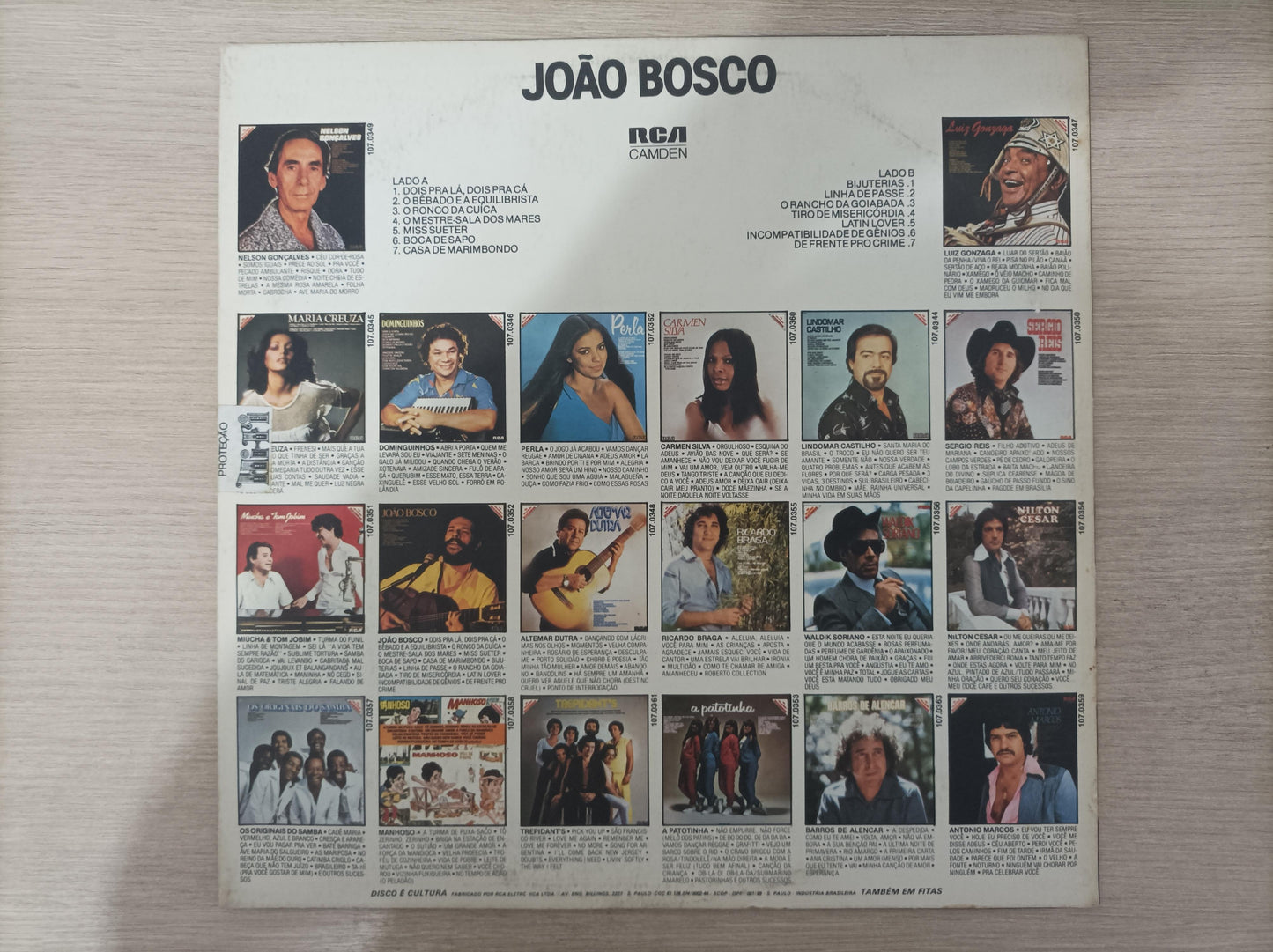 Lp Vinil João Bosco Os Grandes Sucessos