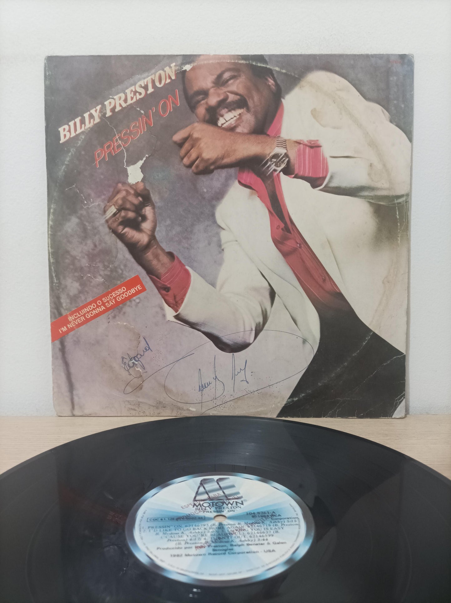 Lp Vinil Billy Preston Pressin' On