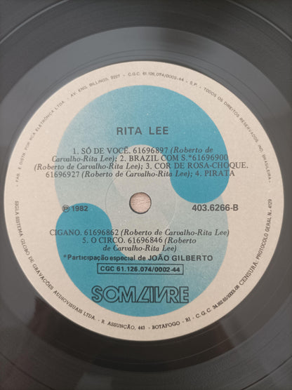 Disco Vinil Roberto de Carvalho & Rita Lee A