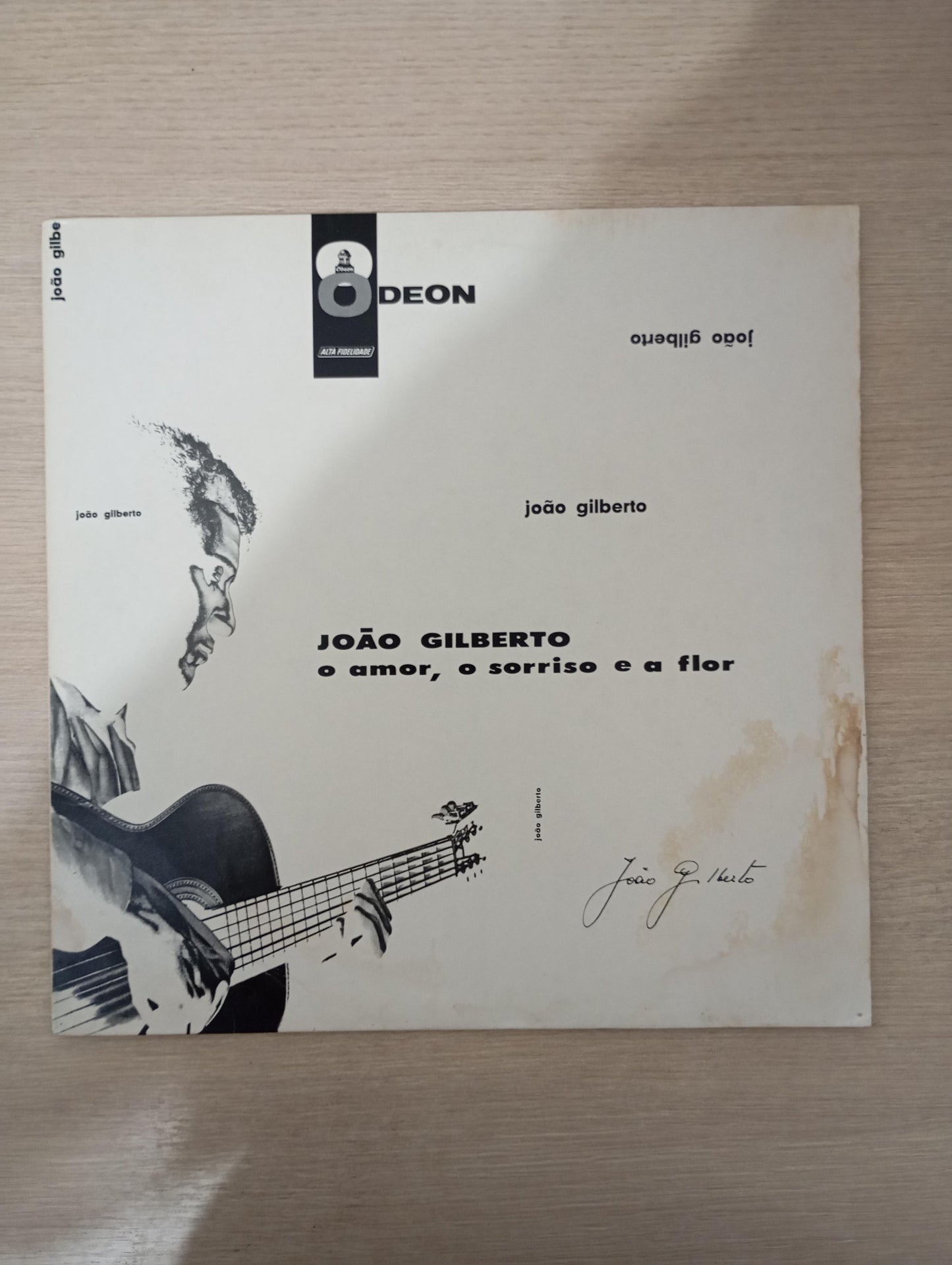 Lp Vinil João Gilberto O Amor, O Sorriso E A Flor