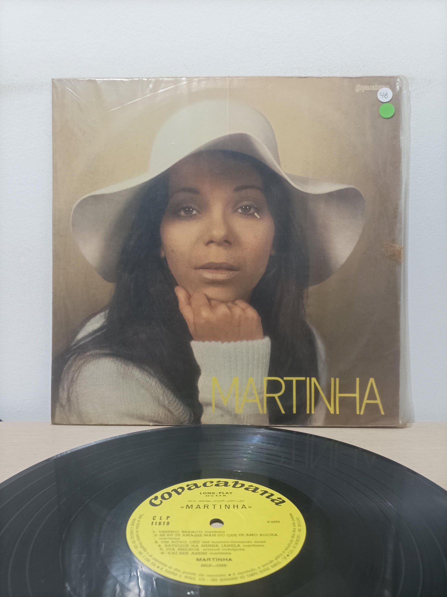 Disco Vinil 1970 Martinha A