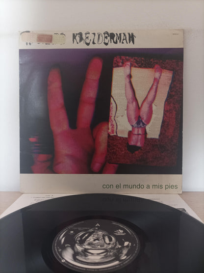 Lp Vinil Kleiderman Con El Mundo A Mis Pies Com Encarte