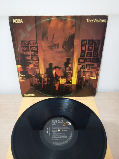 Lp Vinil ABBA The Visitors Com Encarte